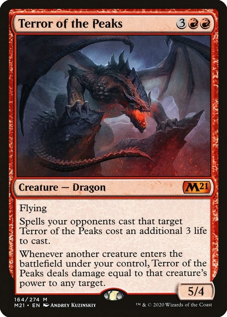 Terror Of The Peaks 164/274 - Mythic Core Set 2021