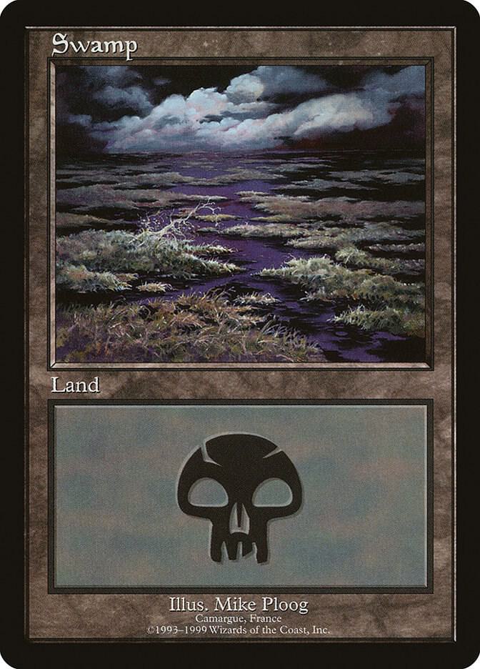 Swamp #15 Illus. Mike Ploog - Magic the Gathering European Land Program (PELP)