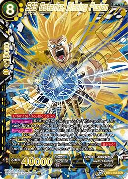 SS3 Gotenks, Blazing Fusion - BT10-153 - SCR Secret Rare Rise of the Unison Warrior