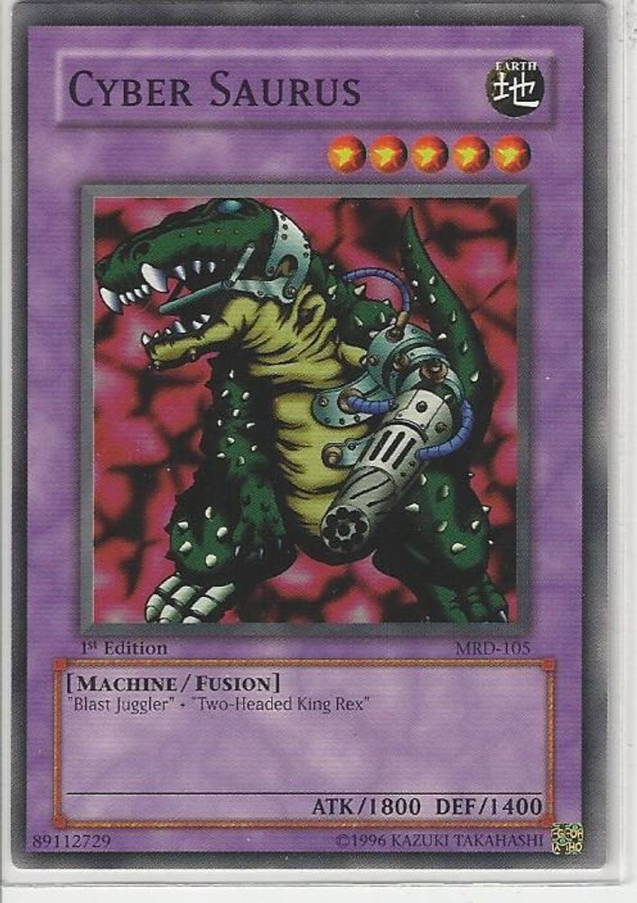 Cyber Saurus - (MRD-105) - Common / Short Print  Unlimited