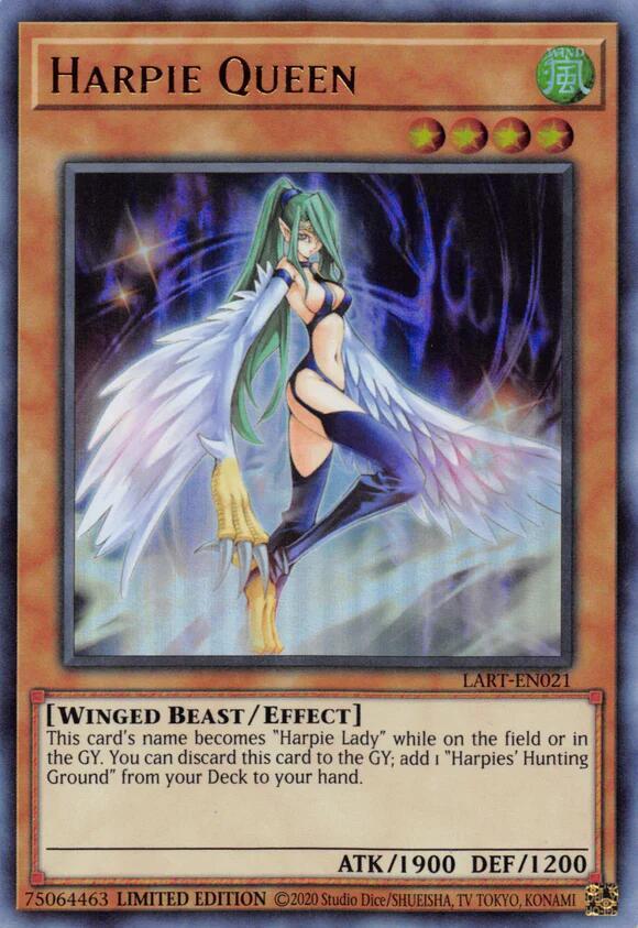 [SEALED] Harpie Queen -LART-EN021 - Ultra Rare Limited Edition