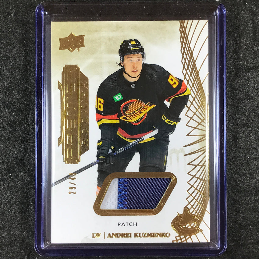 2022-23 Premier NHL ANDREI KUZMENKO Premium Memorabilia Patch 29/49