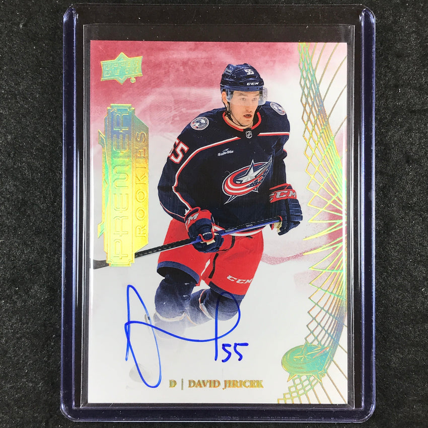 2022-23 Premier NHL DAVID KIRICEK Base Rookie Autograph #135