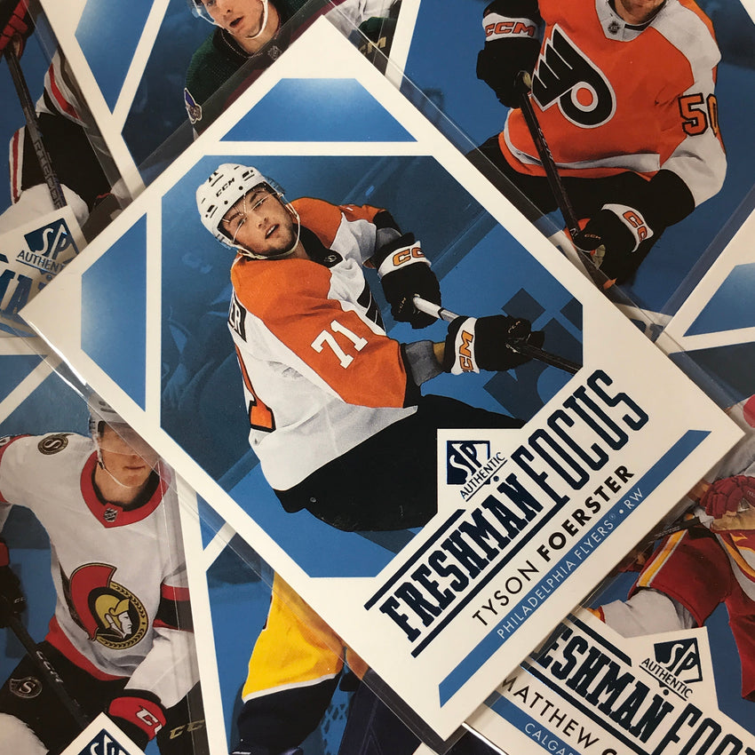 2023-24 SP Authentic NHL ADAM GINNING Freshman Focus Rookie Blue #21