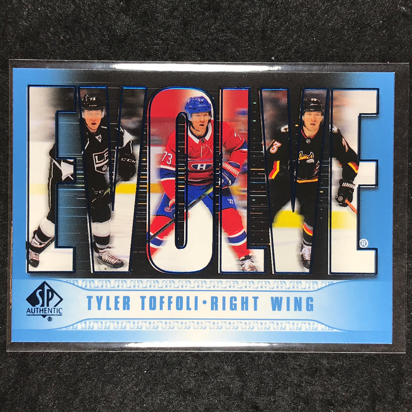 2023-24 SP Authentic NHL TYLER TOFFOLI Evolve Blue #12