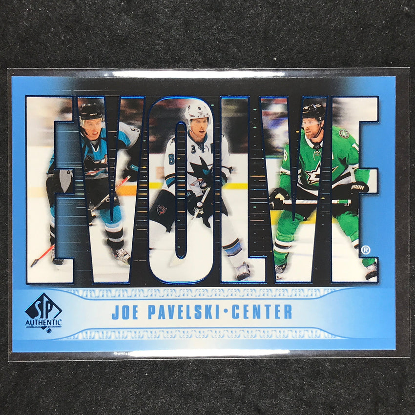 2023-24 SP Authentic NHL JOE PAVELSKI Evolve Blue #13