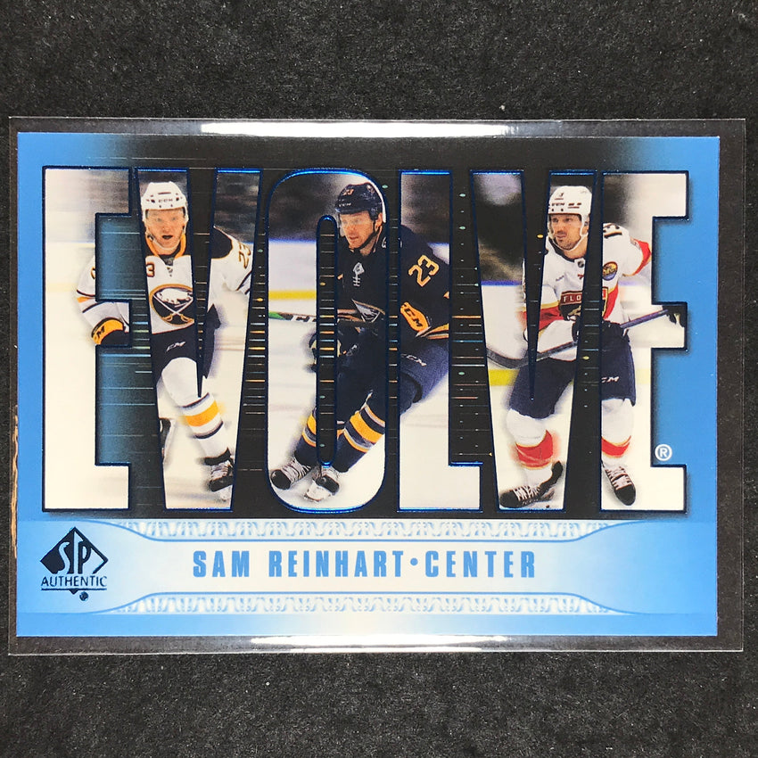 2023-24 SP Authentic NHL SAM REINHART Evolve Blue #15