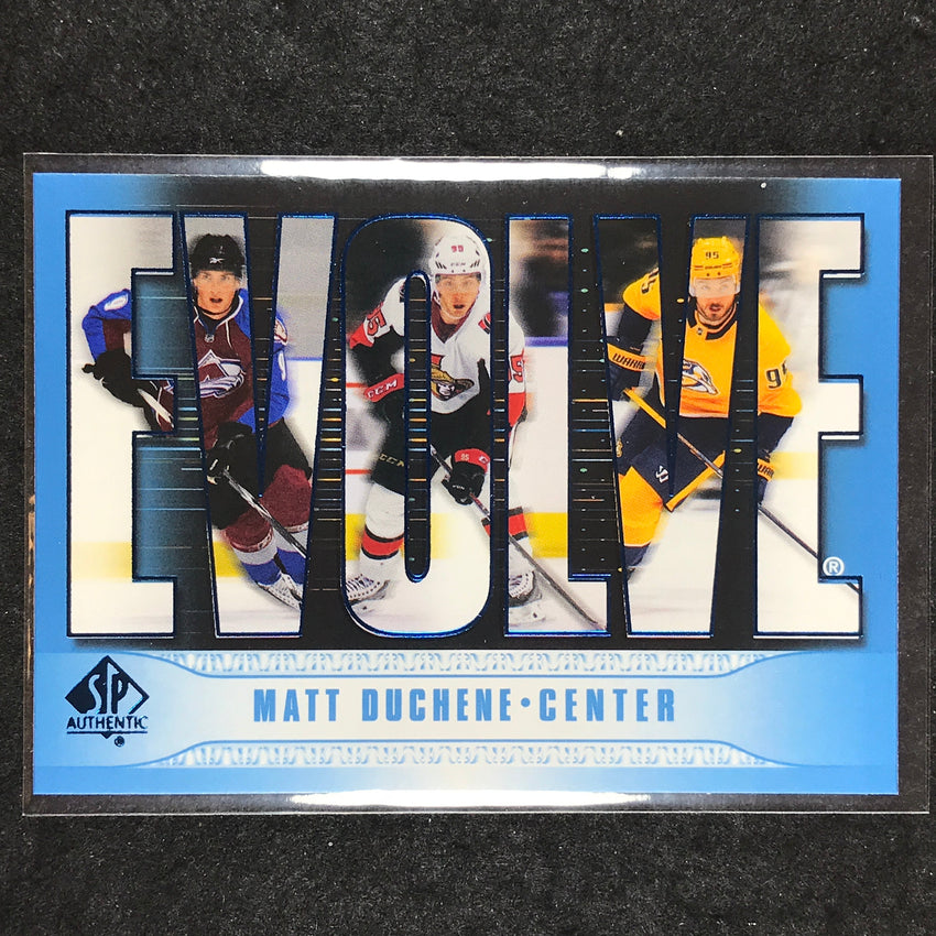 2023-24 SP Authentic NHL MATT DUCHENE Evolve Blue #16