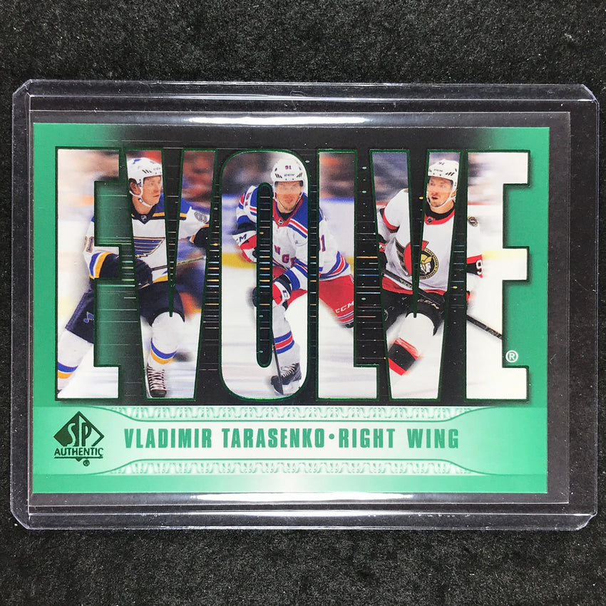 2023-24 SP Authentic NHL VLADIMIR TARASENKO Evolve Green #7