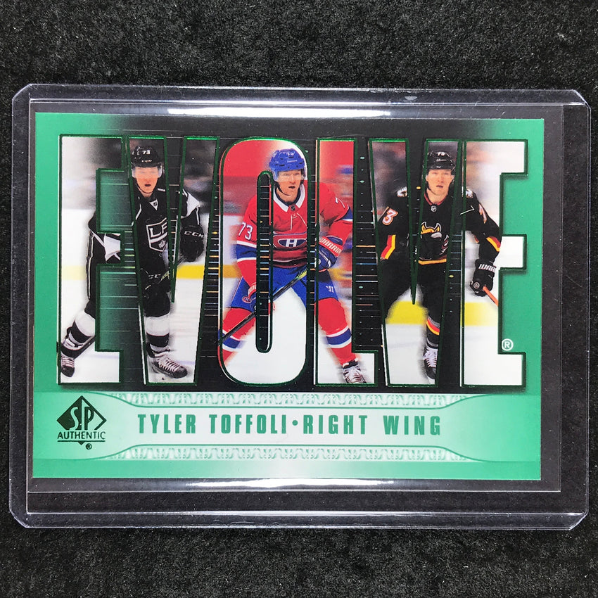 2023-24 SP Authentic NHL TYLER TOFFOLI Evolve Green #12