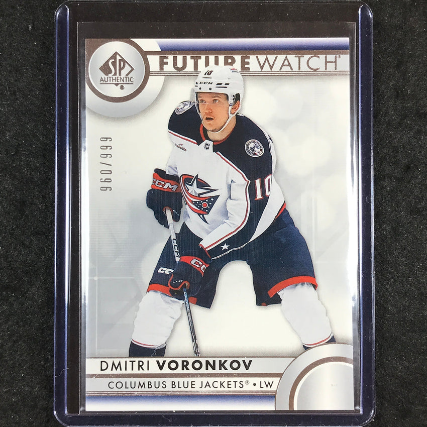 2023-24 SP Authentic NHL DMITRI VORONKOV Future Watch Rookie Base 960/999