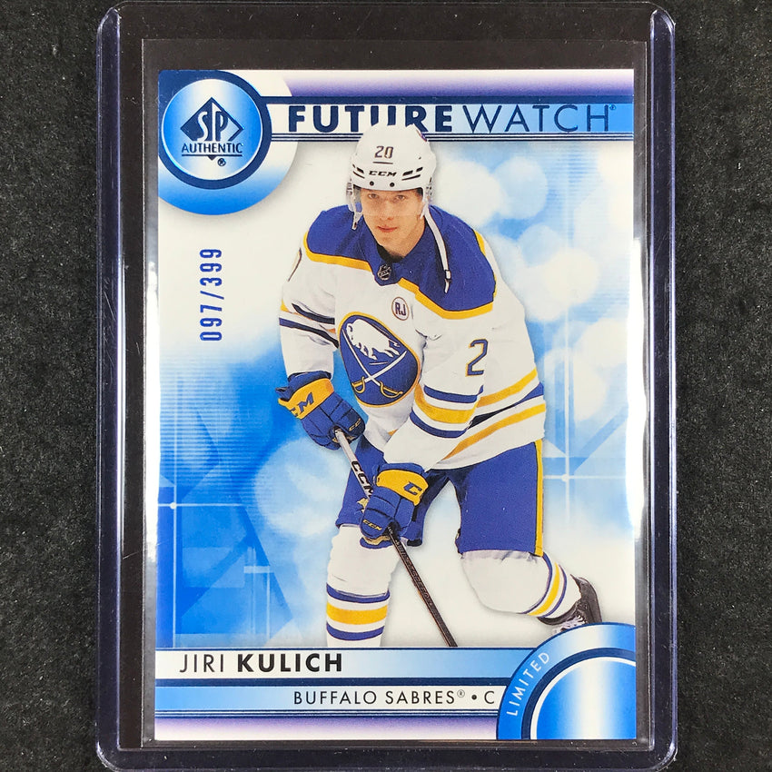 2023-24 SP Authentic NHL JIRI KULICH Future Watch Rookie Blue 97/399