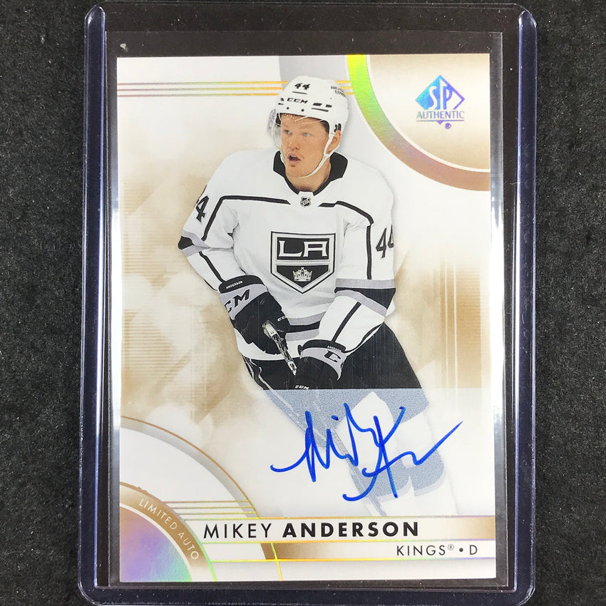 2023-24 SP Authentic NHL MIKEY ANDERSON Base Limited Autograph #95