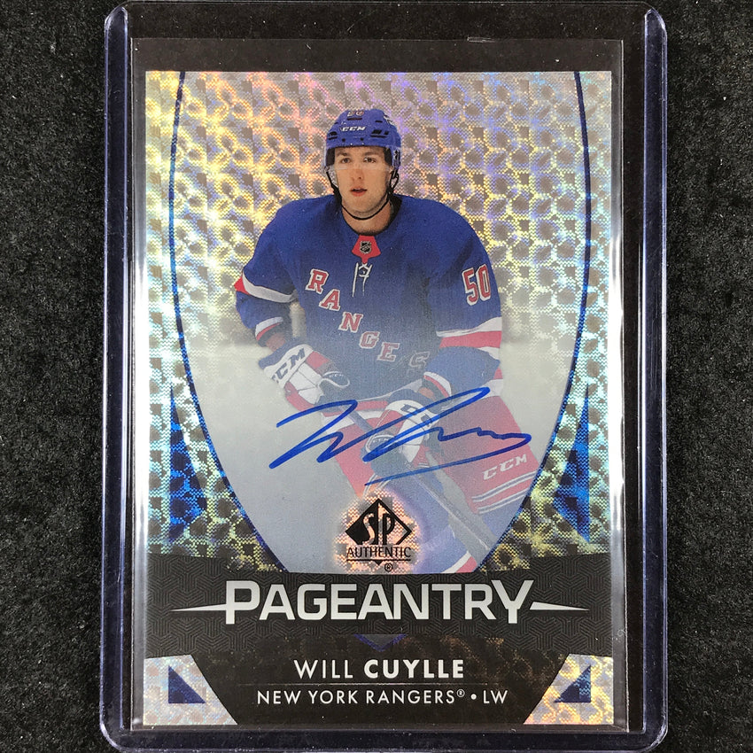 2023-24 SP Authentic NHL WILL CUYLLE Pageantry Autograph #72