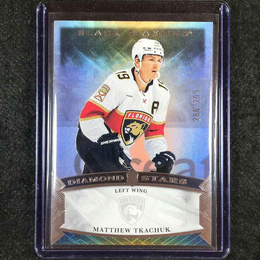2023-24 Black Diamond NHL MATTHEW TKACHUK Diamond Stars 286/299