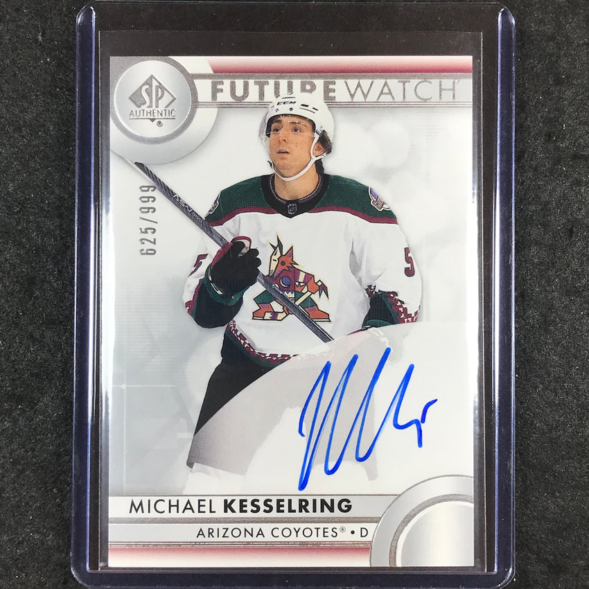 2023-24 SP Authentic NHL MICHAEL KESSELRING Future Watch Rookie Auto 625/999