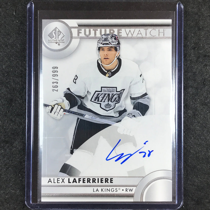2023-24 SP Authentic NHL ALEX LAFERRIERE Future Watch Rookie Auto 263/999 #181