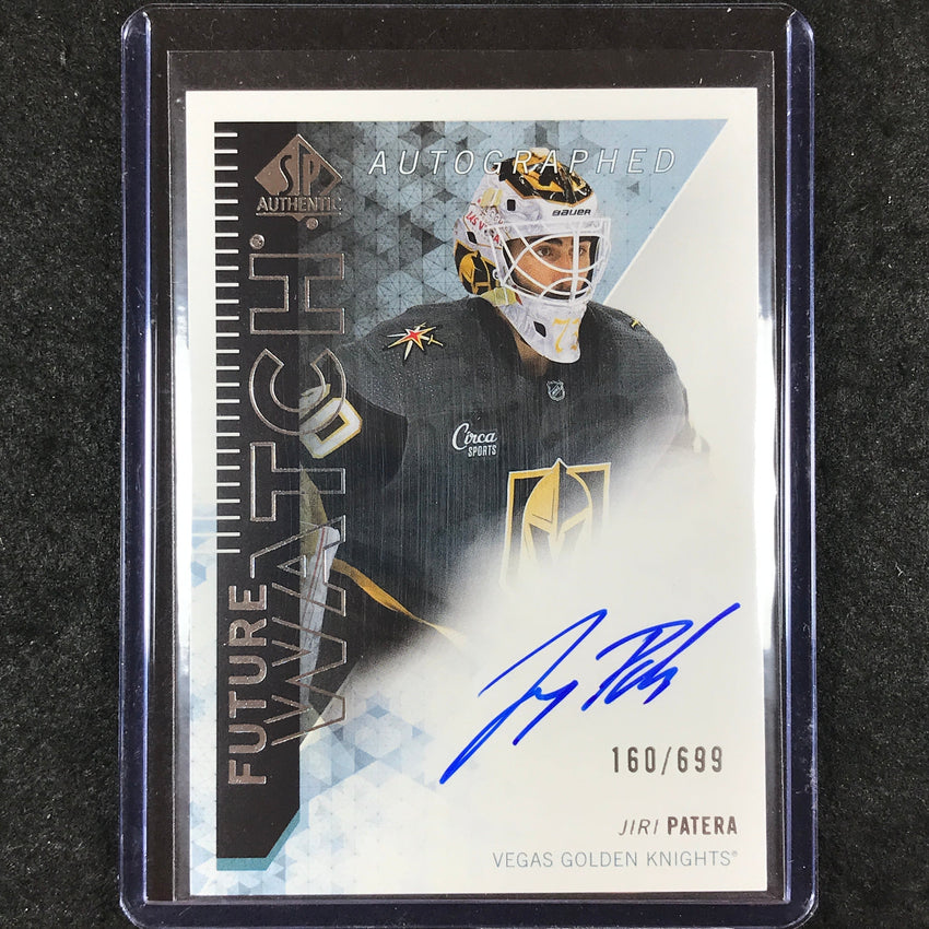 2023-24 SP Authentic NHL JIRI PATERA 2013-14 Retro Future Rookie Auto 160/699