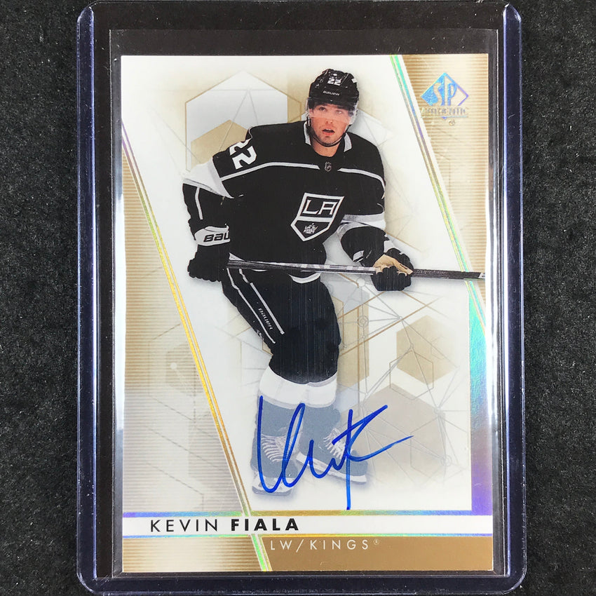 2023-24 SP Authentic NHL KEVIN FIALA 2022-23 Update Base Limited Auto #26