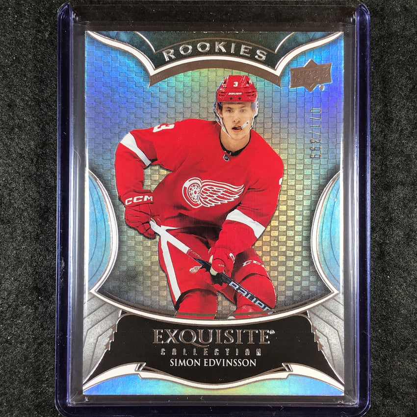 2023-24 Black Diamond NHL SIMON EDVINSSON Exquisite Rookies 71/399