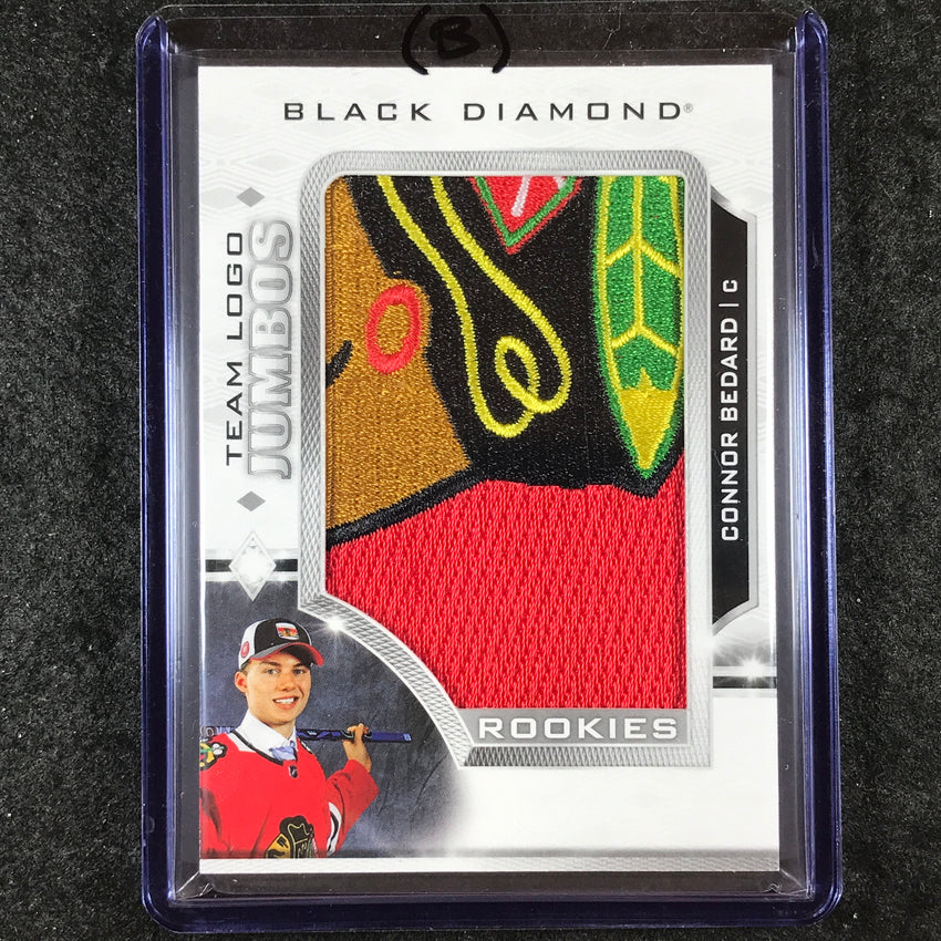 2023-24 Black Diamond NHL CONNOR BEDARD Rookie Team Logo Jumbo Patch #CB (B)