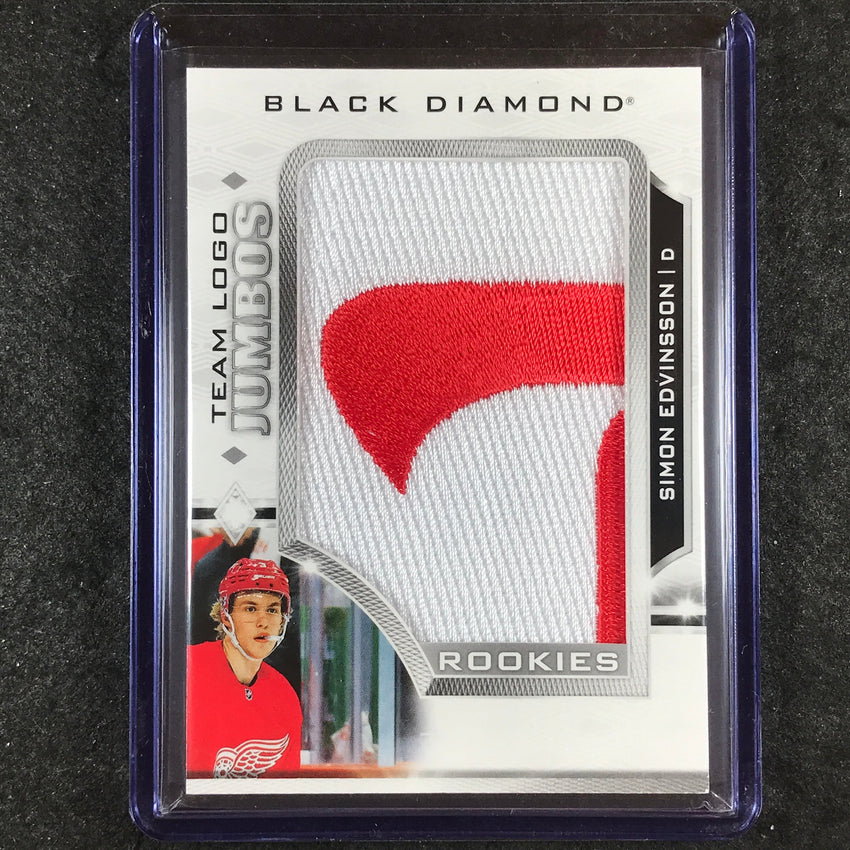 2023-24 Black Diamond NHL SIMON EDVINSSON Rookie Team Logo Jumbo Patch #SE