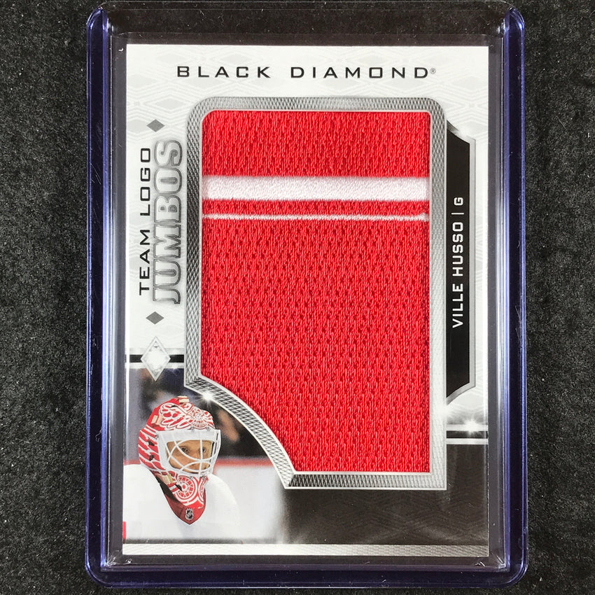 2023-24 Black Diamond NHL VILLE HUSSO Team Logo Jumbo Patch #VH