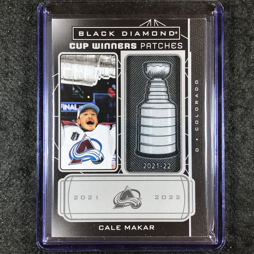 2023-24 Black Diamond NHL CALE MAKAR Cup Winners Patch #CM