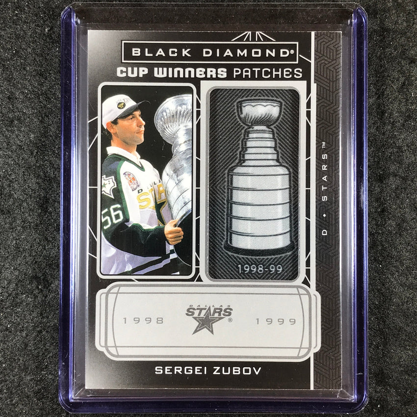 2023-24 Black Diamond NHL SERGEI ZUBOV Cup Winners Patch #SZ