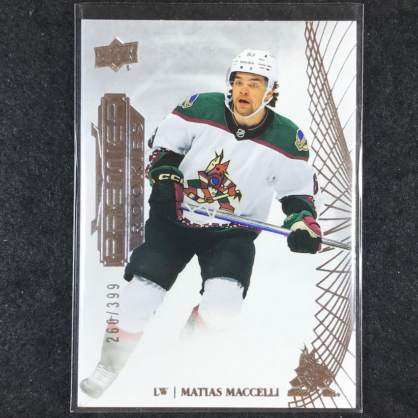2022-23 Premier NHL MATIAS MACCELLI Rookie Base 260/399 #126
