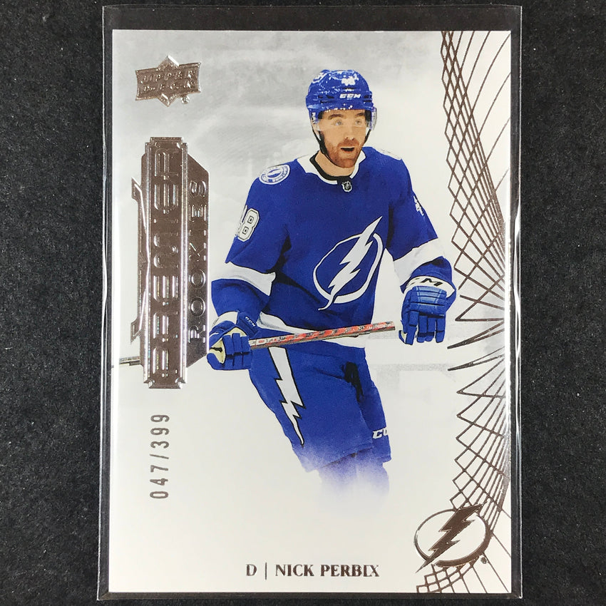 2022-23 Premier NHL NICK PERBIX Rookie Base 47/399 #146