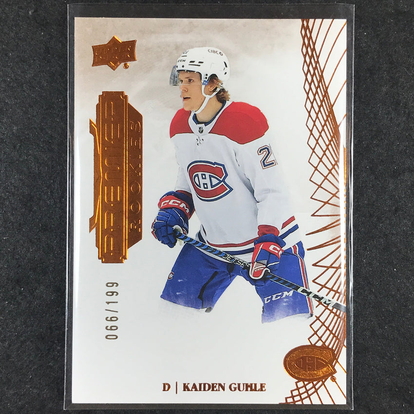 2022-23 Premier NHL KAIDEN GUHLE Rookie Base Bronze 66/199 #103