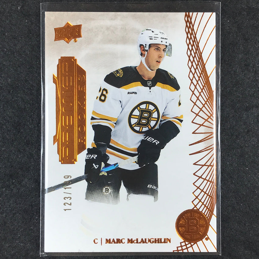 2022-23 Premier NHL MARC MCLAUGHLIN Rookie Base Bronze 123/199 #140