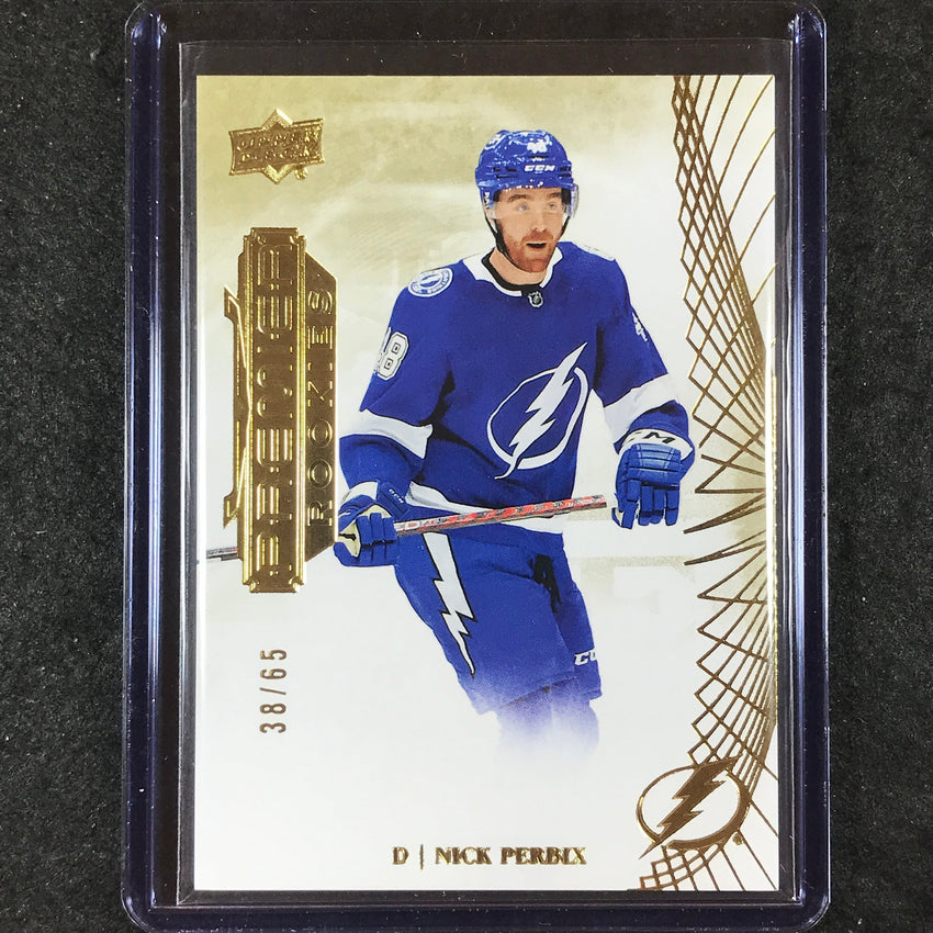 2022-23 Premier NHL NICK PERBIX Rookie Base Gold 38/65 #146