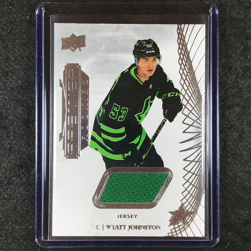 2022-23 Premier NHL WYATT JOHNSTON Rookie Base Jersey Relic #106