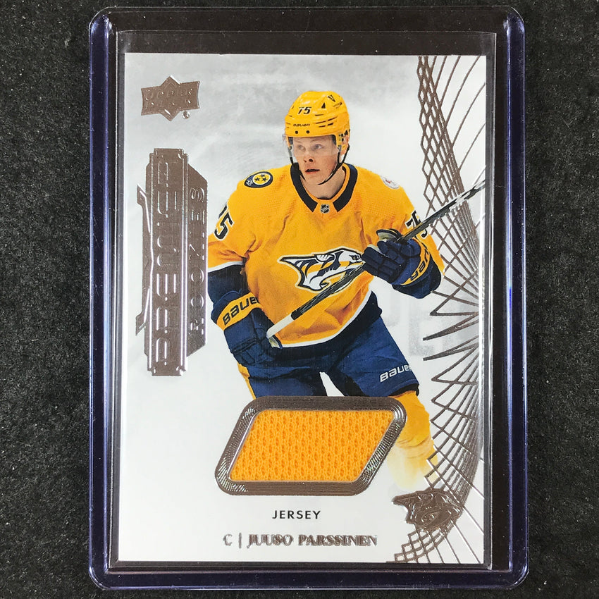 2022-23 Premier NHL JUUSO PARSSINEN Rookie Base Jersey Relic #116
