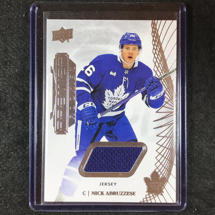 2022-23 Premier NHL NICK ABRUZZESE Rookie Base Jersey Relic #148