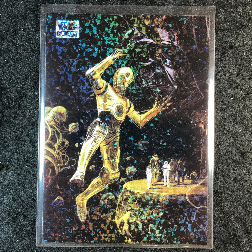 2025 Star Wars Chrome Galaxy PROTOCOL DROID Mini Diamond #10
