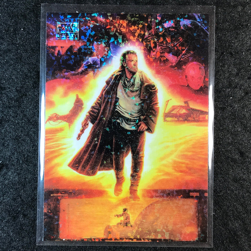 2025 Star Wars Chrome Galaxy PROTECTING HOPE Mini Diamond #11
