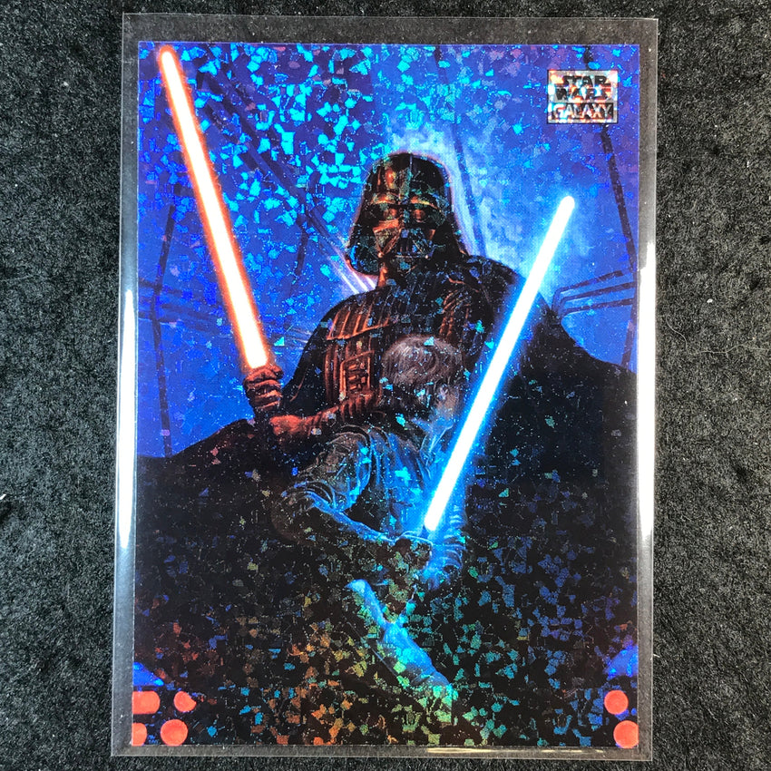 2025 Star Wars Chrome Galaxy CONFRONTATION Mini Diamond #24