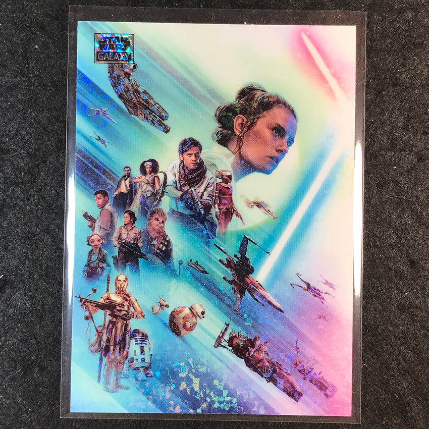 2025 Star Wars Chrome Galaxy THE RESISTANCE Mini Diamond #26