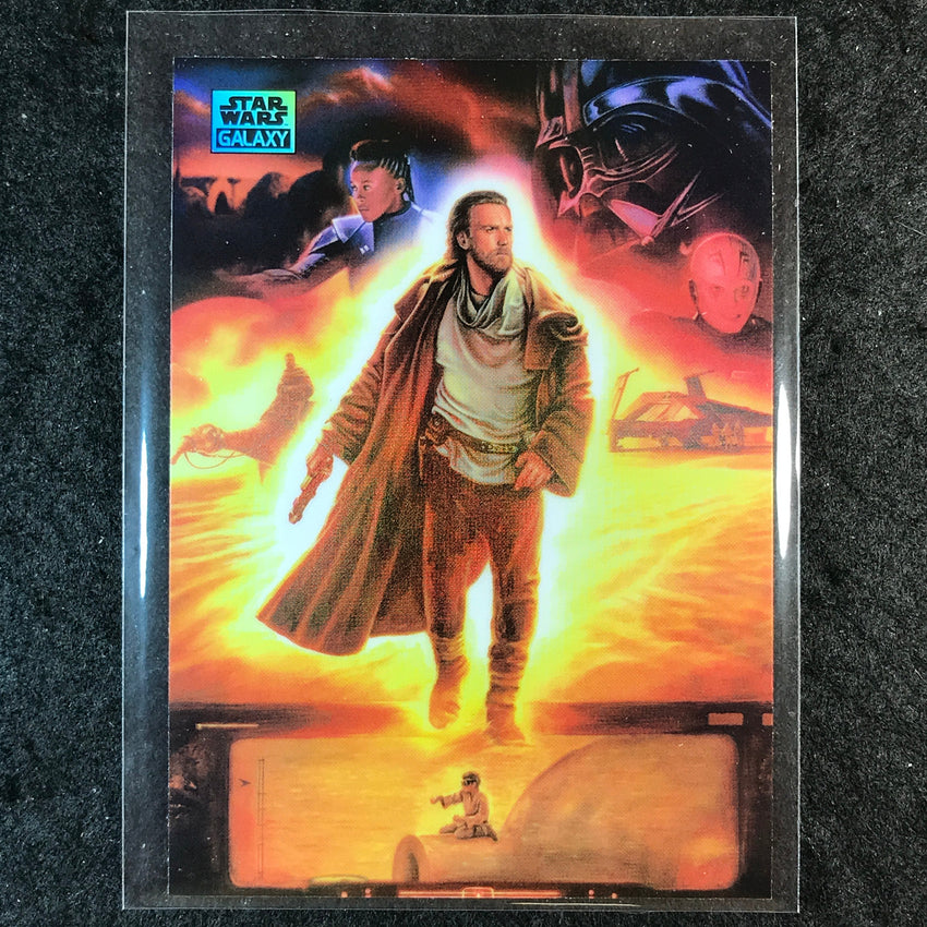 2025 Star Wars Chrome Galaxy PROTECTING HOPE Base Refractor #11