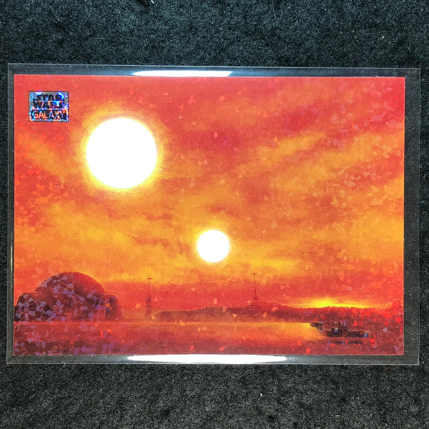 2025 Star Wars Chrome Galaxy TATOOINE CRUISE Mini Diamond #29