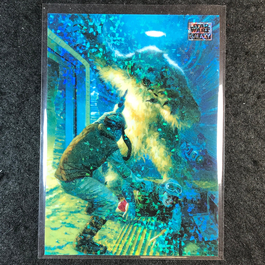 2025 Star Wars Chrome Galaxy THE WAMPA Mini Diamond #34