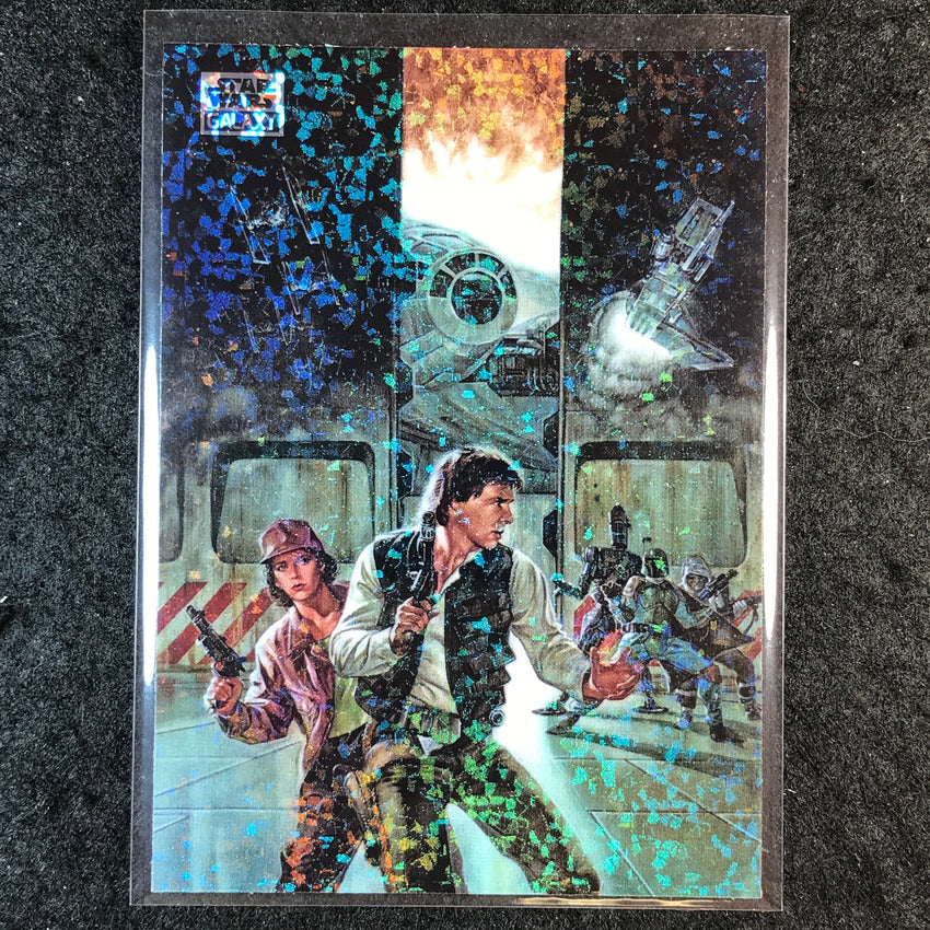2025 Star Wars Chrome Galaxy SMUGGLER'S MOON Mini Diamond #37