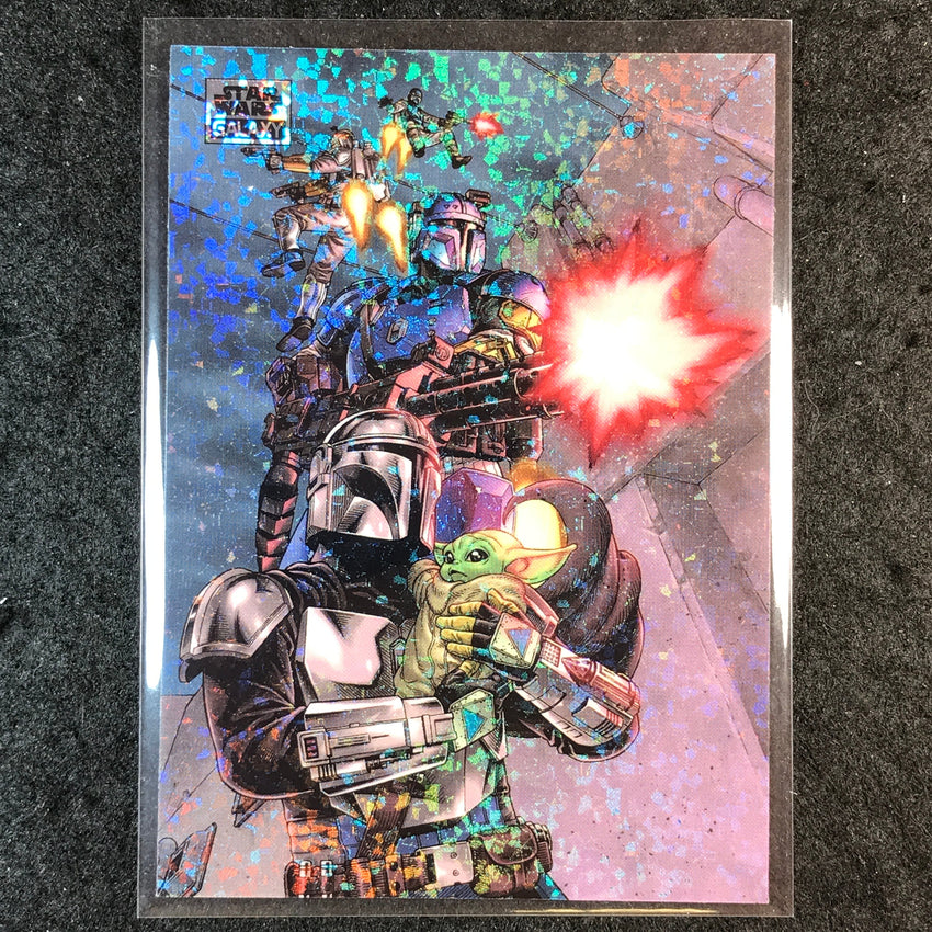 2025 Star Wars Chrome Galaxy THE MANDALORIAN Mini Diamond #39