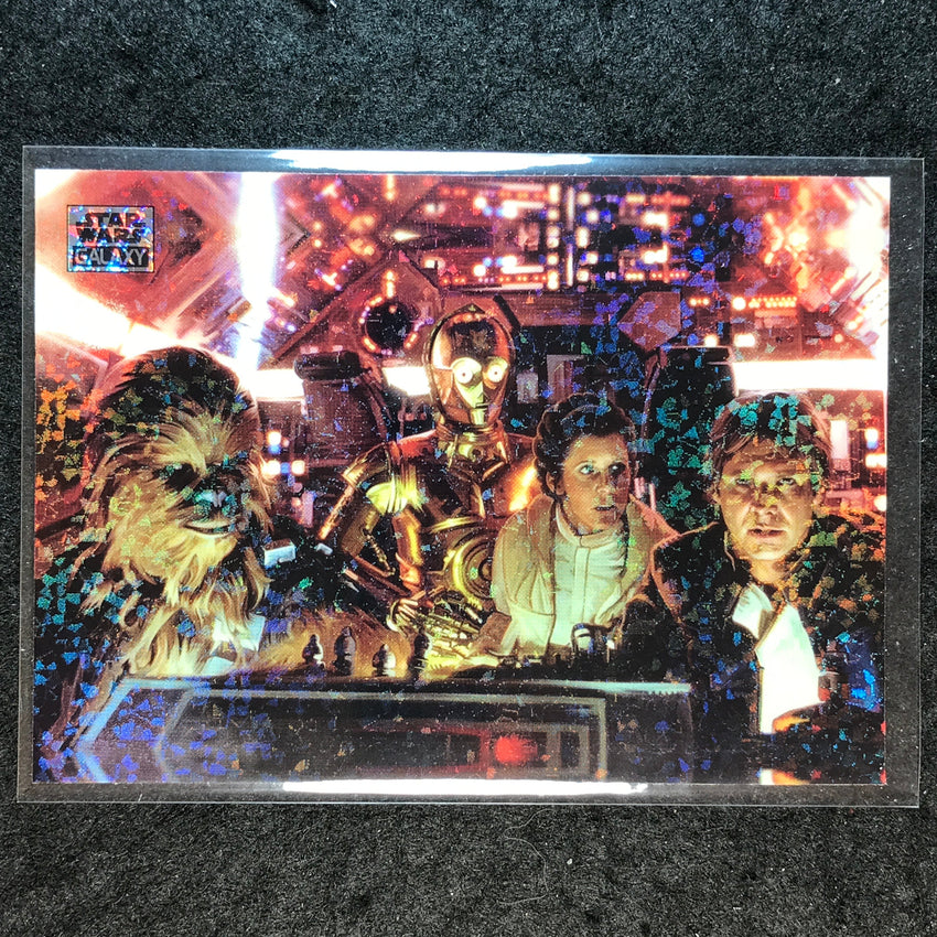 2025 Star Wars Chrome Galaxy I'VE GOT THIS Mini Diamond #42