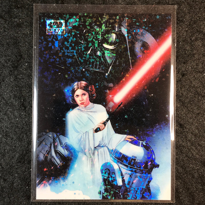 2025 Star Wars Chrome Galaxy OUR MOST DESPERATE HOUR Mini Diamond #50