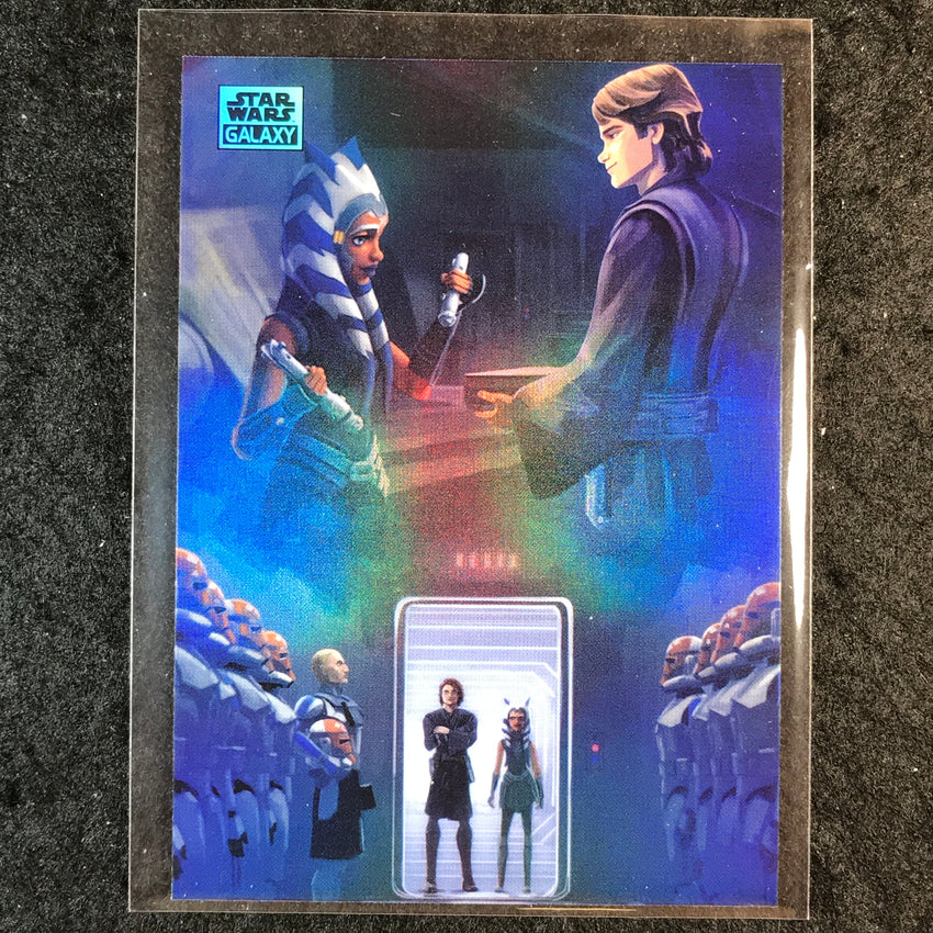2025 Star Wars Chrome Galaxy LOYALTY MEANS EVERYTHING Base Refractor #13