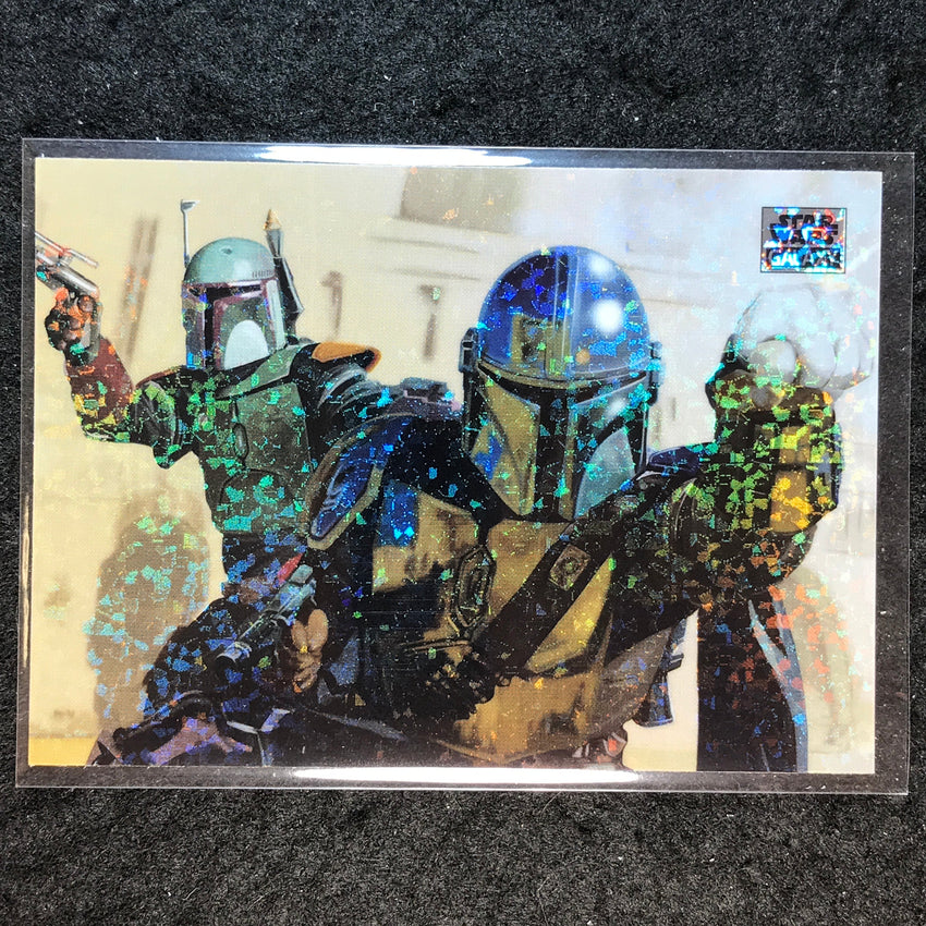 2025 Star Wars Chrome Galaxy I'VE GOT YOUR BACK Mini Diamond #62